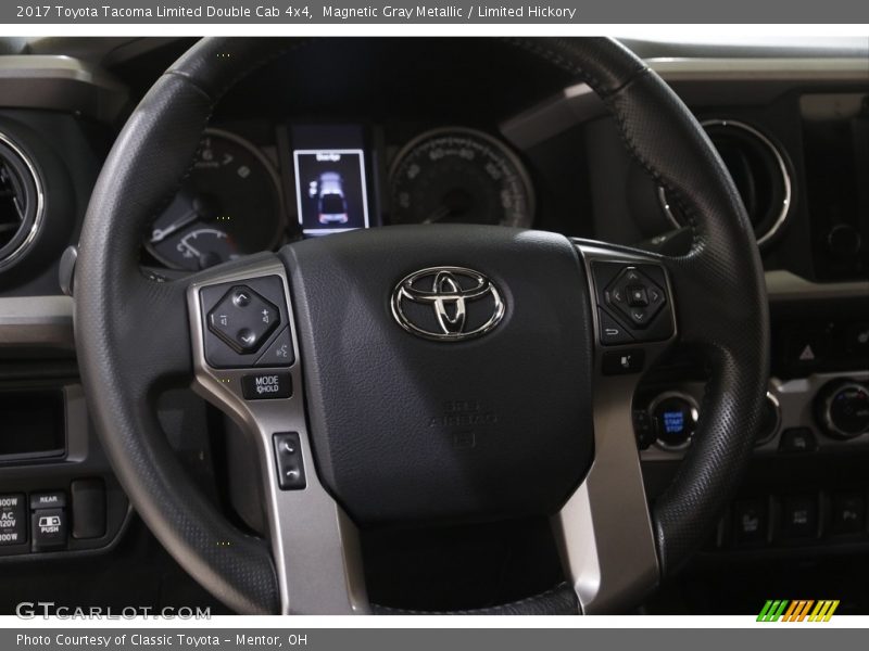 Magnetic Gray Metallic / Limited Hickory 2017 Toyota Tacoma Limited Double Cab 4x4