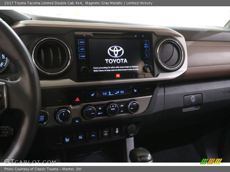 Magnetic Gray Metallic / Limited Hickory 2017 Toyota Tacoma Limited Double Cab 4x4