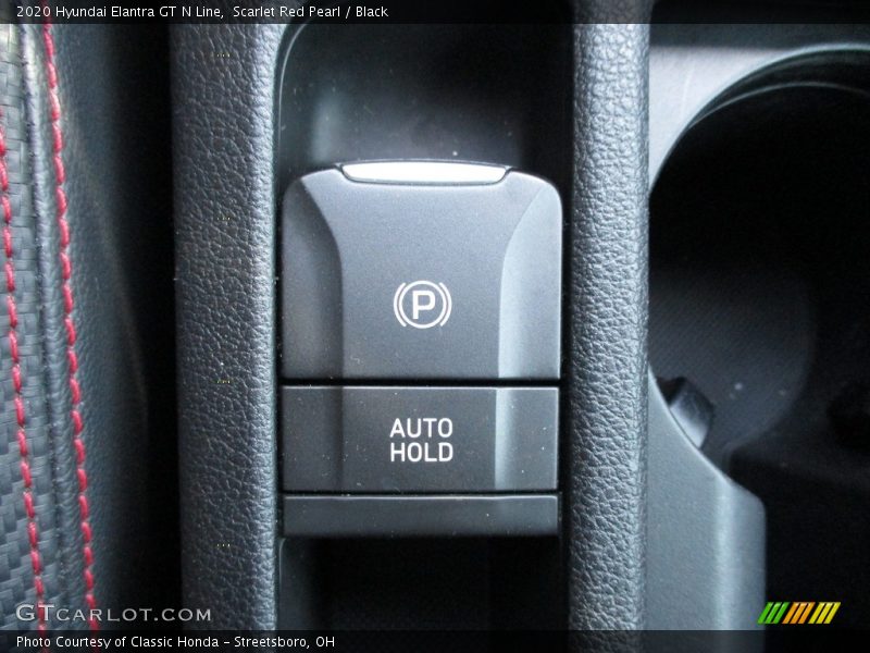 Scarlet Red Pearl / Black 2020 Hyundai Elantra GT N Line