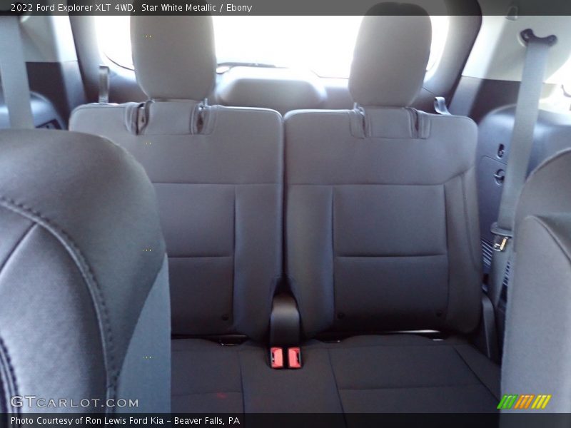 Star White Metallic / Ebony 2022 Ford Explorer XLT 4WD