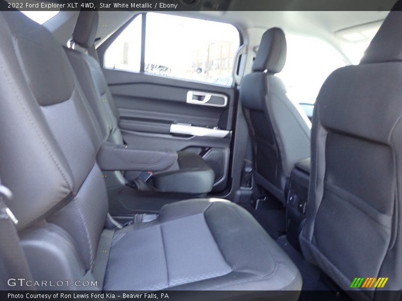 Star White Metallic / Ebony 2022 Ford Explorer XLT 4WD