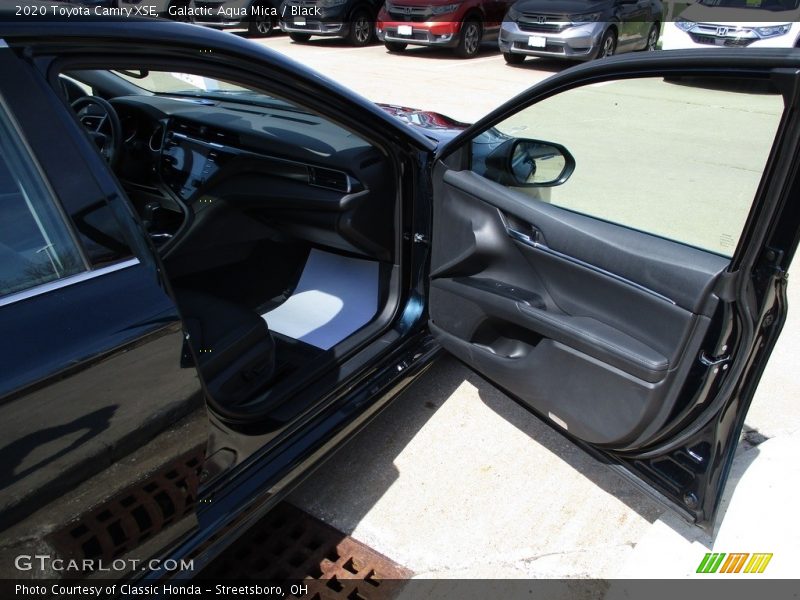 Galactic Aqua Mica / Black 2020 Toyota Camry XSE
