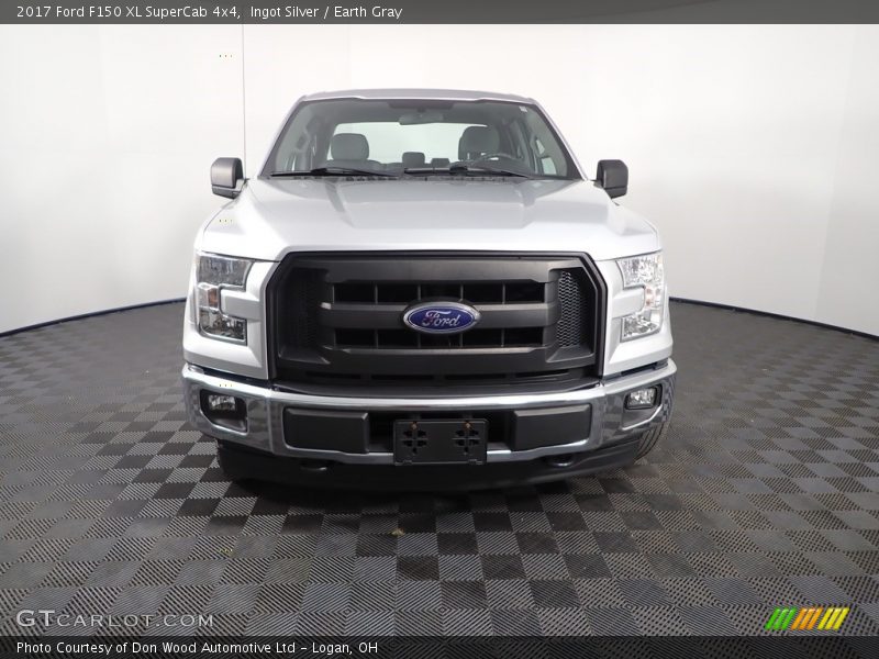 Ingot Silver / Earth Gray 2017 Ford F150 XL SuperCab 4x4