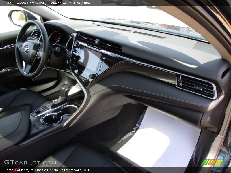 Galactic Aqua Mica / Black 2020 Toyota Camry XSE