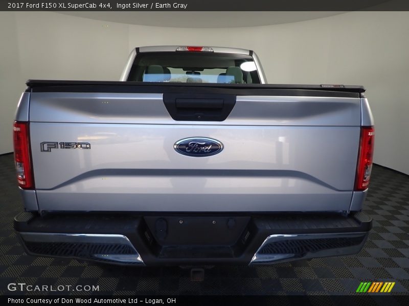 Ingot Silver / Earth Gray 2017 Ford F150 XL SuperCab 4x4
