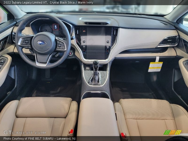 Crystal Black Silica / Warm Ivory 2022 Subaru Legacy Limited XT