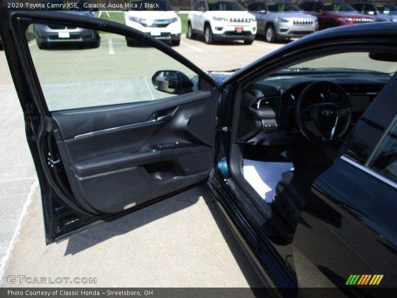 Galactic Aqua Mica / Black 2020 Toyota Camry XSE
