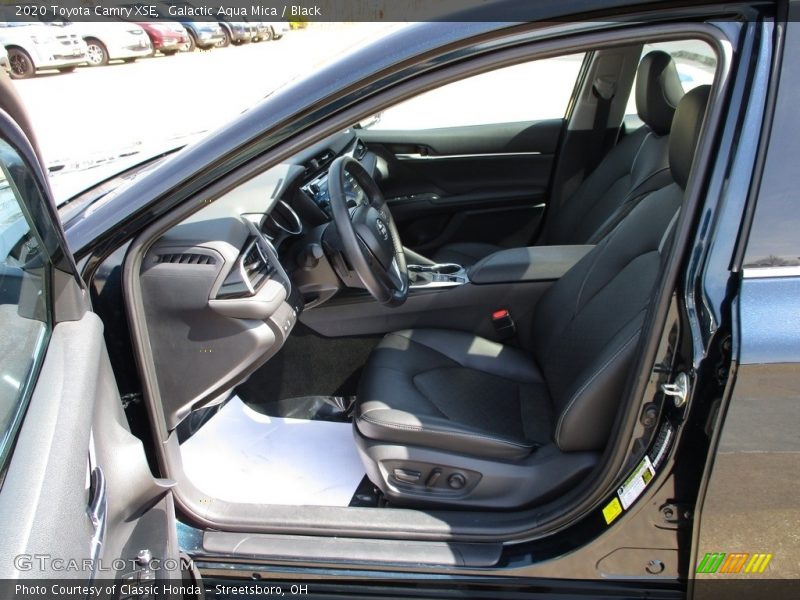 Galactic Aqua Mica / Black 2020 Toyota Camry XSE