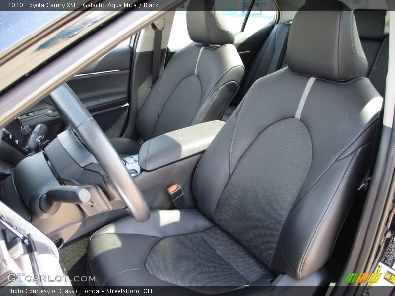 Galactic Aqua Mica / Black 2020 Toyota Camry XSE