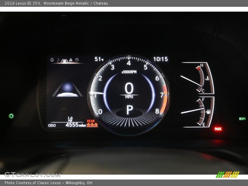 Moonbeam Beige Metallic / Chateau 2019 Lexus ES 350