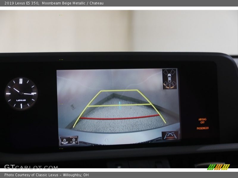 Moonbeam Beige Metallic / Chateau 2019 Lexus ES 350