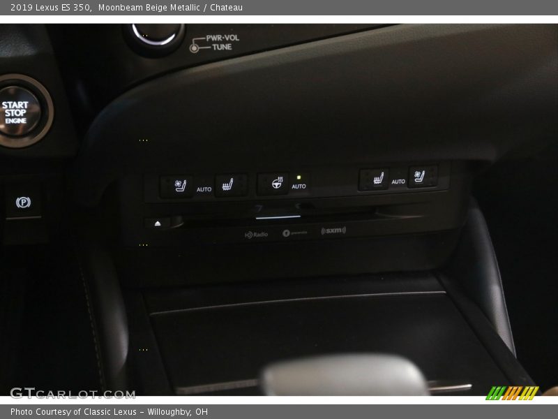 Moonbeam Beige Metallic / Chateau 2019 Lexus ES 350