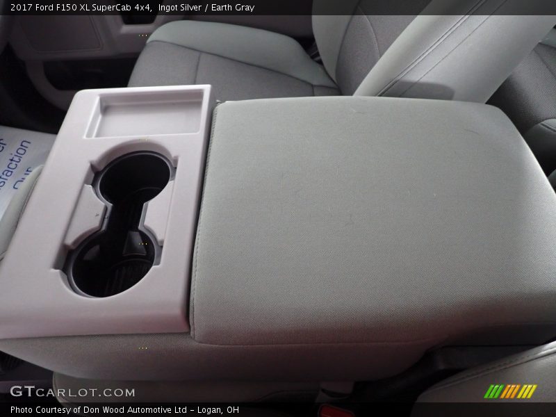 Ingot Silver / Earth Gray 2017 Ford F150 XL SuperCab 4x4