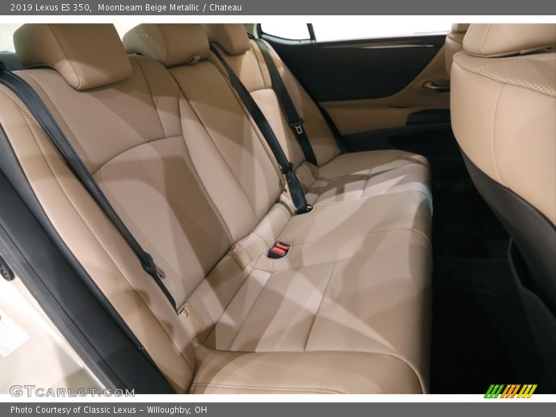 Rear Seat of 2019 ES 350