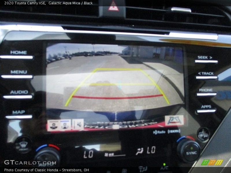 Galactic Aqua Mica / Black 2020 Toyota Camry XSE