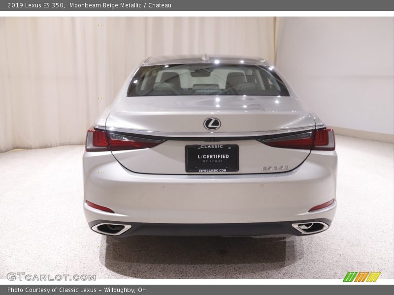 Moonbeam Beige Metallic / Chateau 2019 Lexus ES 350