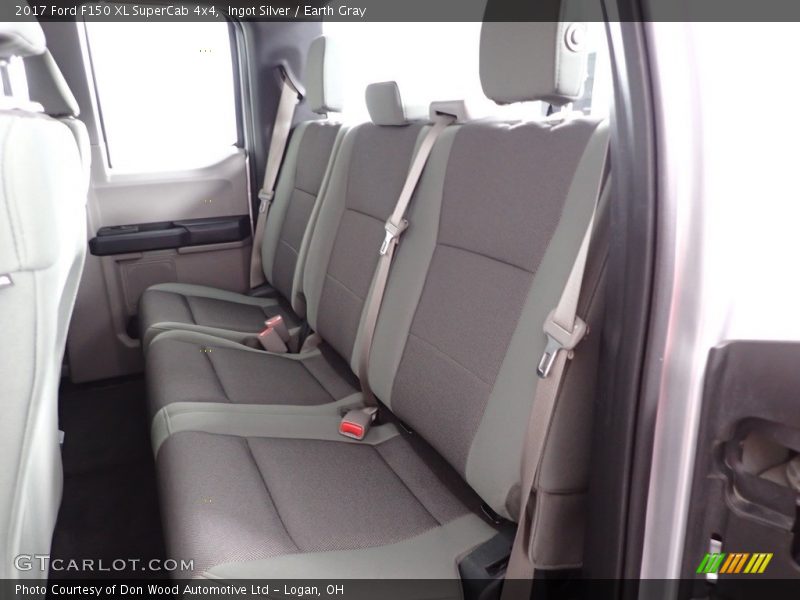 Ingot Silver / Earth Gray 2017 Ford F150 XL SuperCab 4x4