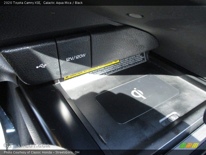 Galactic Aqua Mica / Black 2020 Toyota Camry XSE