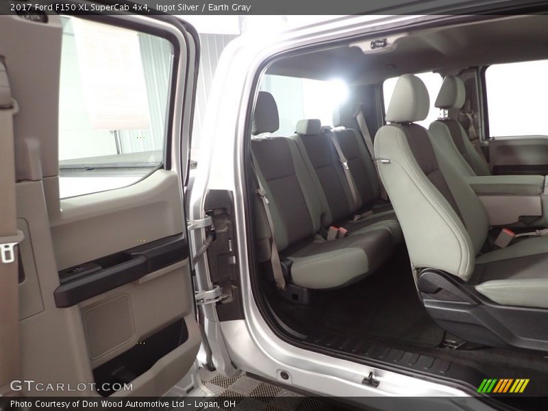 Ingot Silver / Earth Gray 2017 Ford F150 XL SuperCab 4x4