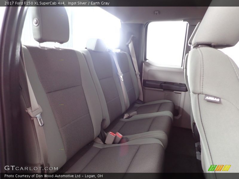Ingot Silver / Earth Gray 2017 Ford F150 XL SuperCab 4x4