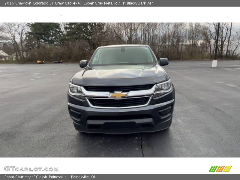 Cyber Gray Metallic / Jet Black/Dark Ash 2016 Chevrolet Colorado LT Crew Cab 4x4