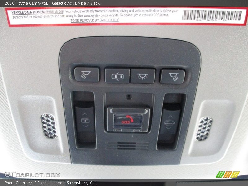 Galactic Aqua Mica / Black 2020 Toyota Camry XSE