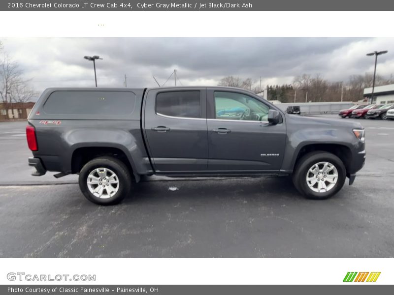 Cyber Gray Metallic / Jet Black/Dark Ash 2016 Chevrolet Colorado LT Crew Cab 4x4
