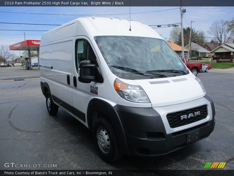 Bright White / Black 2019 Ram ProMaster 2500 High Roof Cargo Van