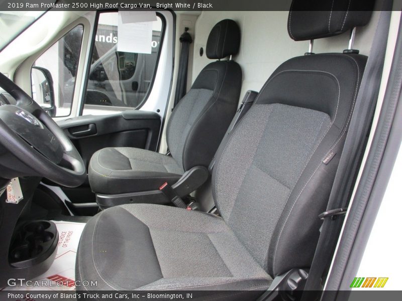 Bright White / Black 2019 Ram ProMaster 2500 High Roof Cargo Van