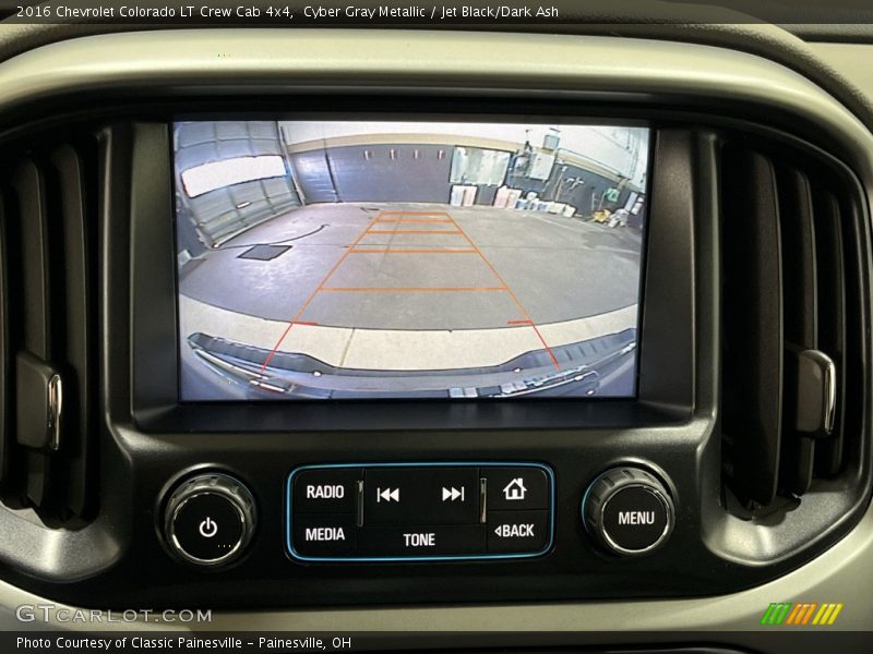 Cyber Gray Metallic / Jet Black/Dark Ash 2016 Chevrolet Colorado LT Crew Cab 4x4