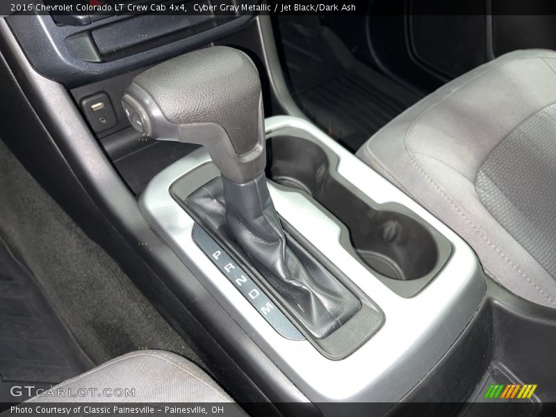 Cyber Gray Metallic / Jet Black/Dark Ash 2016 Chevrolet Colorado LT Crew Cab 4x4