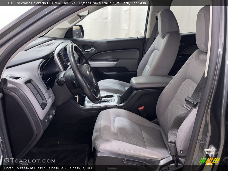 Cyber Gray Metallic / Jet Black/Dark Ash 2016 Chevrolet Colorado LT Crew Cab 4x4