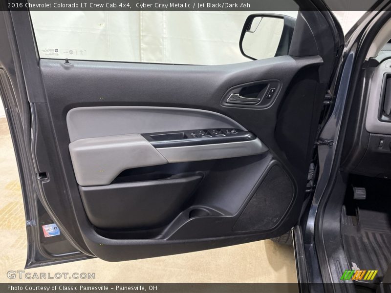 Cyber Gray Metallic / Jet Black/Dark Ash 2016 Chevrolet Colorado LT Crew Cab 4x4