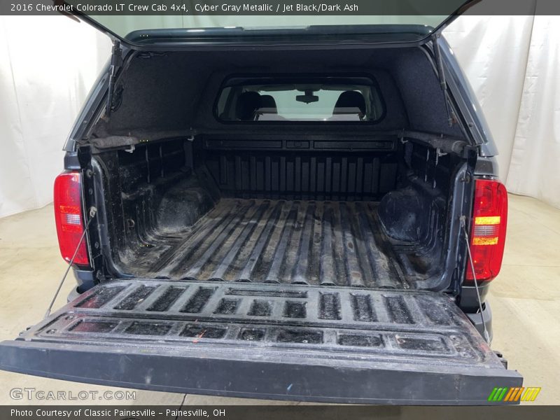 Cyber Gray Metallic / Jet Black/Dark Ash 2016 Chevrolet Colorado LT Crew Cab 4x4