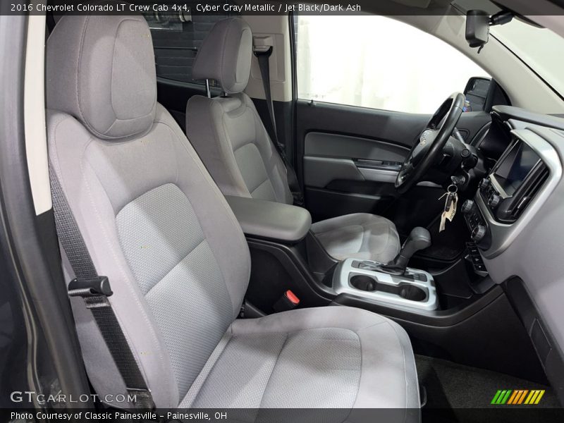 Cyber Gray Metallic / Jet Black/Dark Ash 2016 Chevrolet Colorado LT Crew Cab 4x4