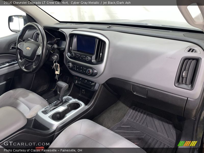 Cyber Gray Metallic / Jet Black/Dark Ash 2016 Chevrolet Colorado LT Crew Cab 4x4