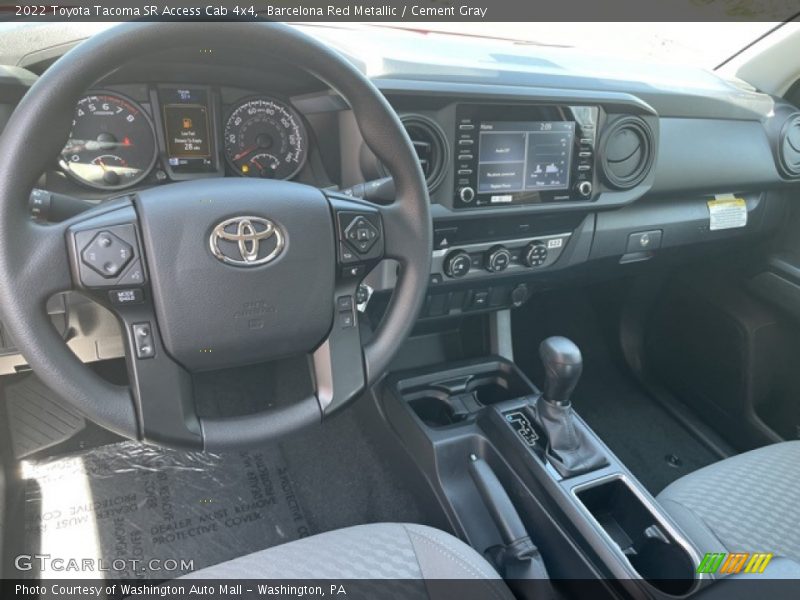 Barcelona Red Metallic / Cement Gray 2022 Toyota Tacoma SR Access Cab 4x4