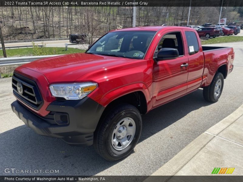 Front 3/4 View of 2022 Tacoma SR Access Cab 4x4