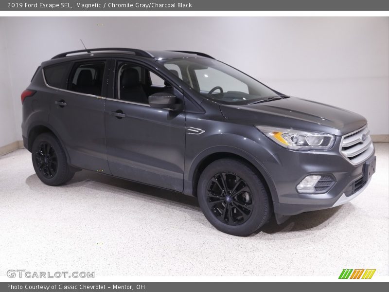 Magnetic / Chromite Gray/Charcoal Black 2019 Ford Escape SEL