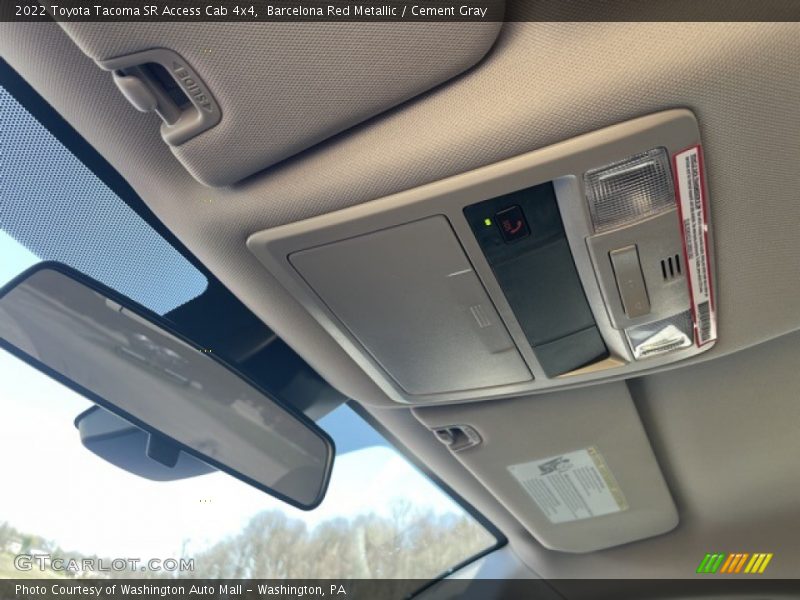 Barcelona Red Metallic / Cement Gray 2022 Toyota Tacoma SR Access Cab 4x4