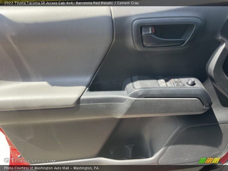 Barcelona Red Metallic / Cement Gray 2022 Toyota Tacoma SR Access Cab 4x4