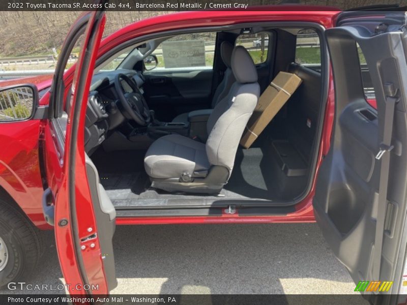 Front Seat of 2022 Tacoma SR Access Cab 4x4