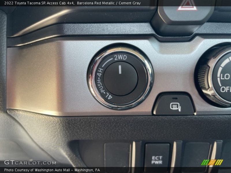 Barcelona Red Metallic / Cement Gray 2022 Toyota Tacoma SR Access Cab 4x4