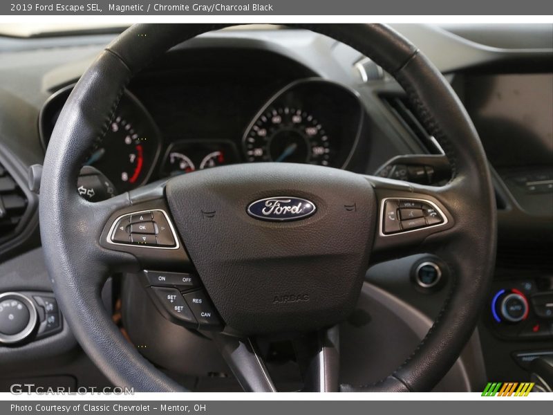 Magnetic / Chromite Gray/Charcoal Black 2019 Ford Escape SEL