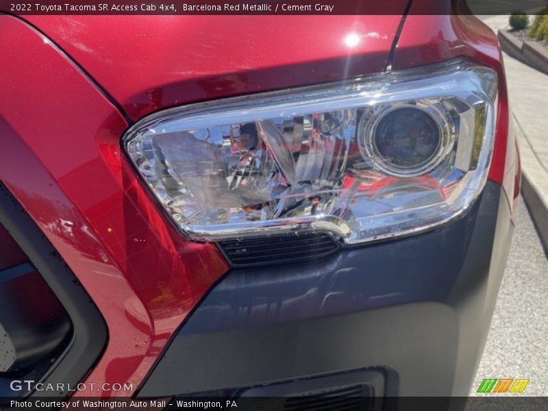 Barcelona Red Metallic / Cement Gray 2022 Toyota Tacoma SR Access Cab 4x4