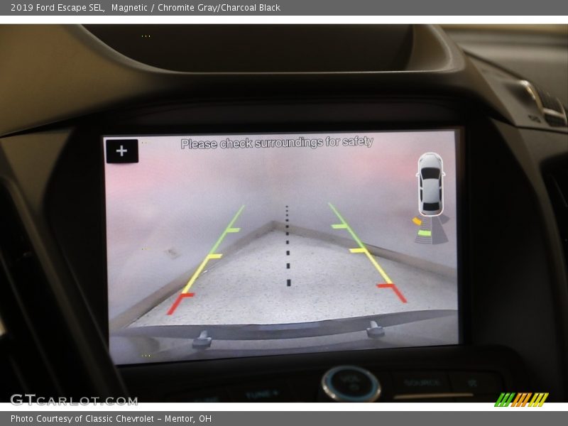 Magnetic / Chromite Gray/Charcoal Black 2019 Ford Escape SEL
