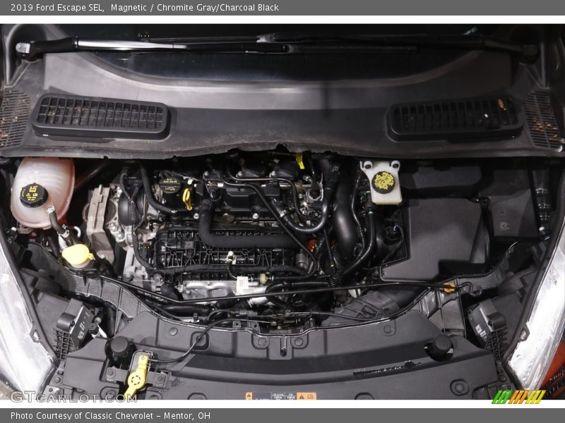 Magnetic / Chromite Gray/Charcoal Black 2019 Ford Escape SEL