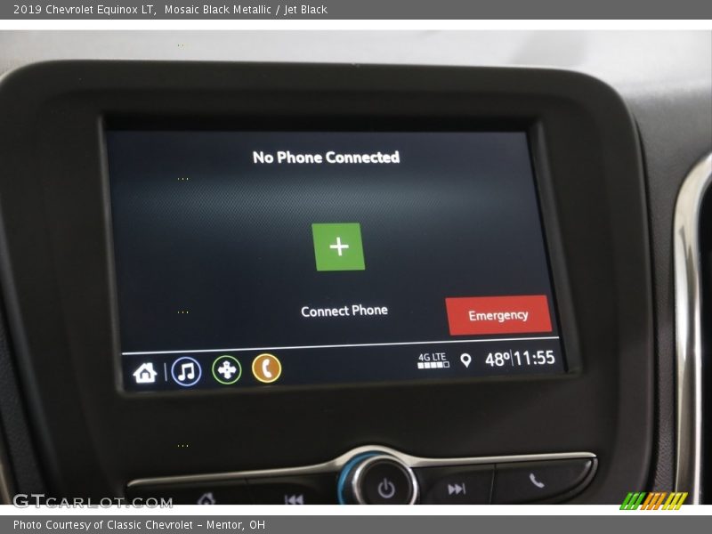 Mosaic Black Metallic / Jet Black 2019 Chevrolet Equinox LT