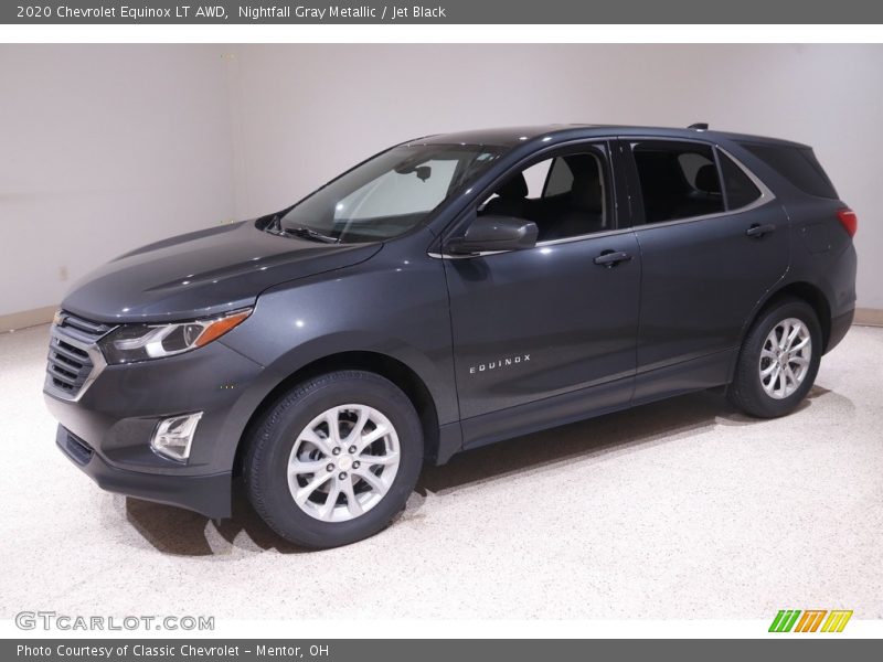 Nightfall Gray Metallic / Jet Black 2020 Chevrolet Equinox LT AWD