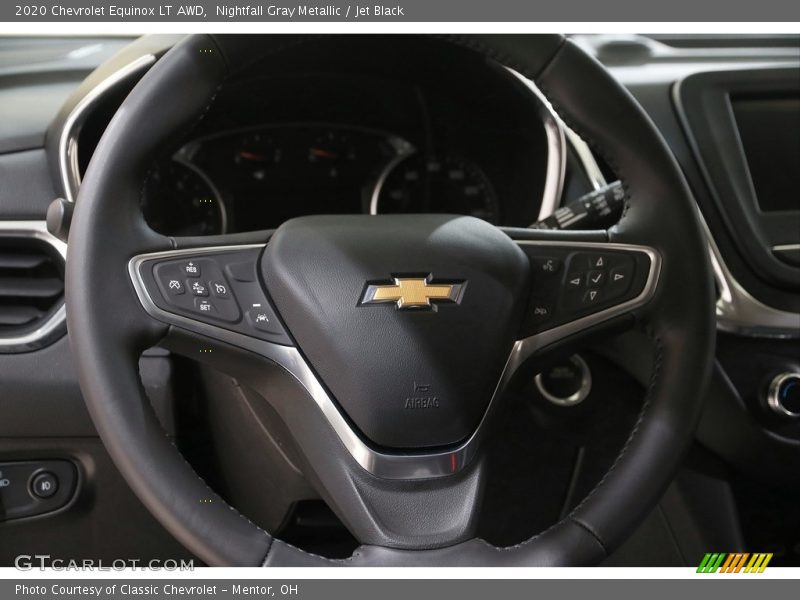 Nightfall Gray Metallic / Jet Black 2020 Chevrolet Equinox LT AWD